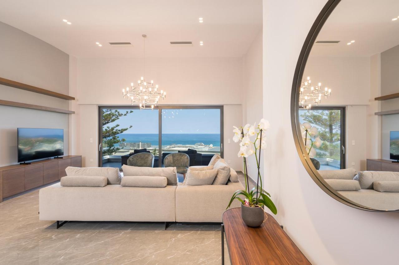 Luxury Villa Near The Sea Meliti Luxury Villa Kato Daratso Exterior foto
